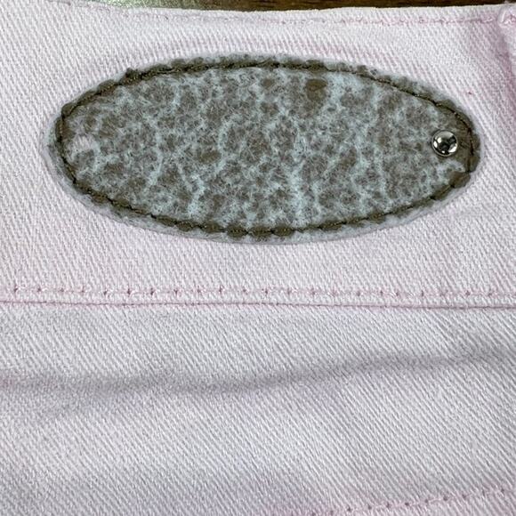True People New York Pink Studded Capri Jeans Size 1 Juniors - Picture 8 of 14